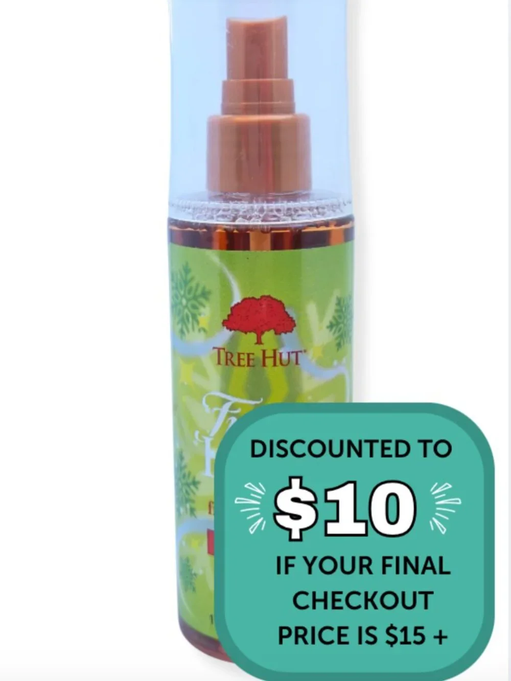 $10 When Bundled with $5+ Tree Hut Frozen Honey Hydrating Body Mist